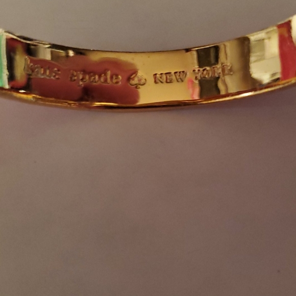 Kate spade bangle new gold /pink - Picture 4 of 17